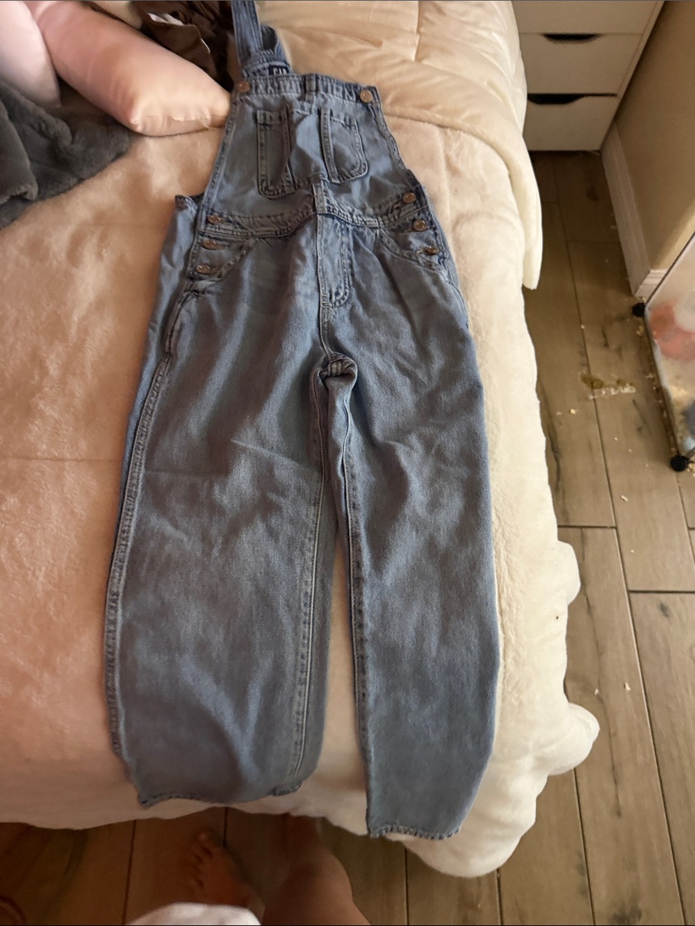 GAP Light Blue Denim Kids Overalls